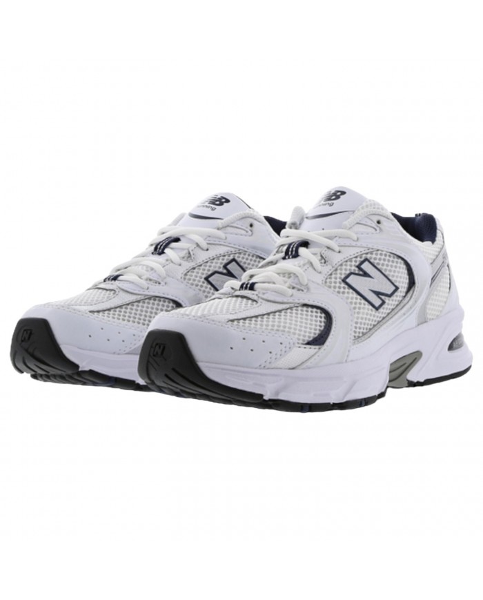 Sneakers Uomo Unisex New Balance 530 Mesh Leather White Grey Blue