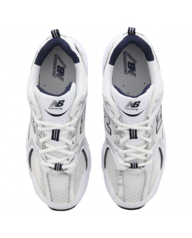 Sneakers Uomo Unisex New Balance 530 Mesh Leather White Grey Blue