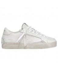 Sneaker Uomo Crime London Sk8 Deluxe All White Leather White