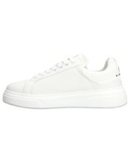 Sneaker Uomo John Richmond 22204 Action Leather X Logo Leather White