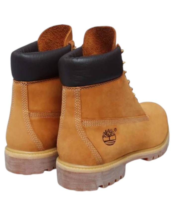 Stivaletto Uomo Timberland Premium 6 In Lace Waterproof Wheat Camel