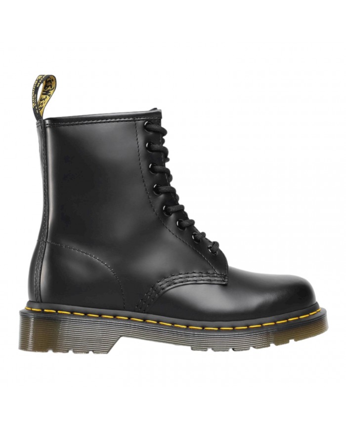 Anfibio Uomo Unisex Donna Dr Martens 1460 Stivaletto Icons Air Wair Smooth Liscio Nero Copia