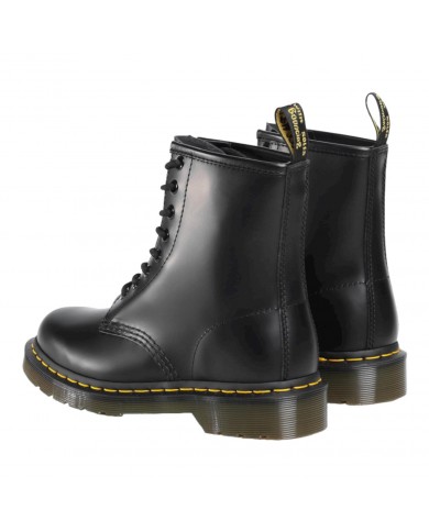 Anfibio Uomo Unisex Donna Dr Martens 1460 Stivaletto Icons Air Wair Smooth Liscio Nero Copia
