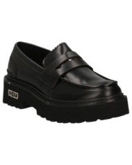 Mocassino Donna Cult Slash 3947 Low W Brushed Leather Black