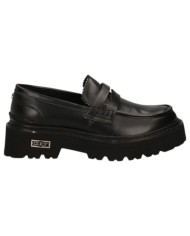 Mocassino Donna Cult Slash 3947 Low W Brushed Leather Black