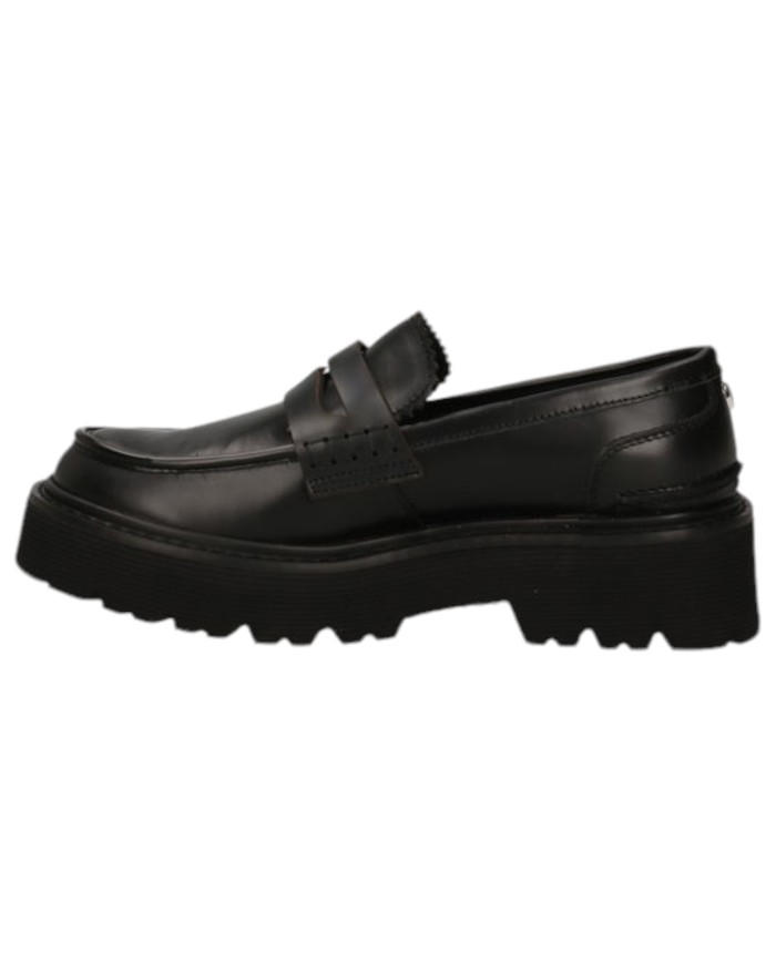 Mocassino Donna Cult Slash 3947 Low W Brushed Leather Black