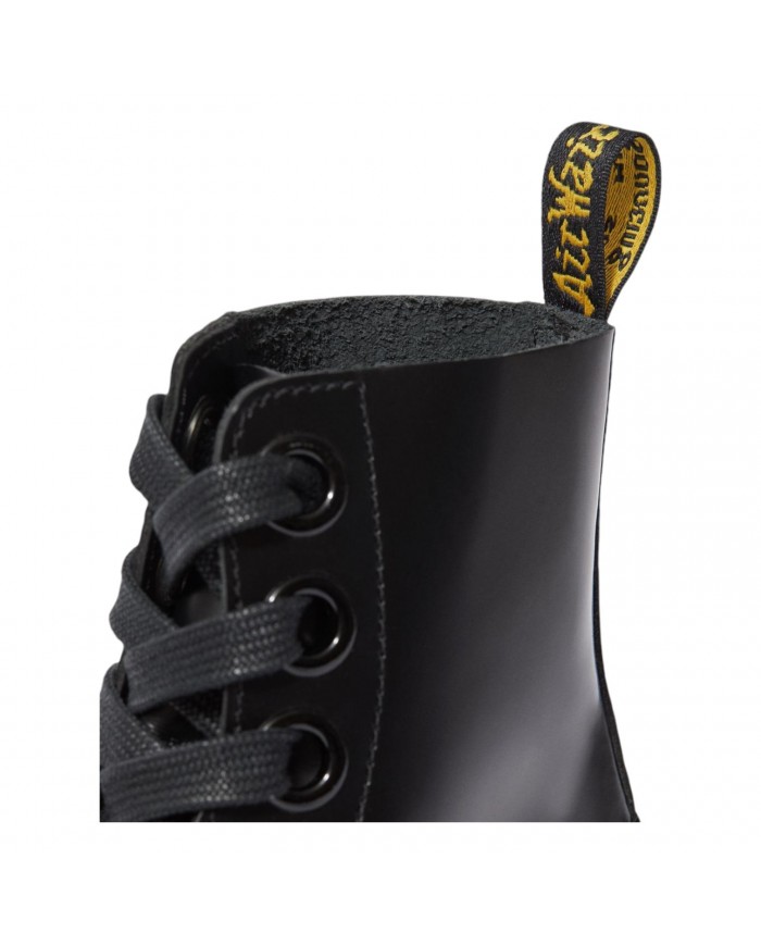 Anfibio Donna Unisex Uomo Dr Martens Molly Platform Buttero Black