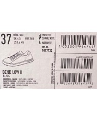 Sneaker Donna Unisex Uomo Birkenstock Bend Low in pelle naturale Black