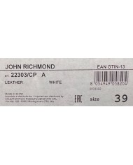 Sneaker John Richmond Donna 22303 Leather White / Black / White