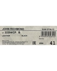 Sneaker Uomo John Richmond 22204 Action Leather X Logo Leather Black
