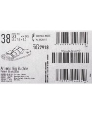 Sandalo Donna Unisex Birkenstock Arizona Big Buckle Patent Black Gold