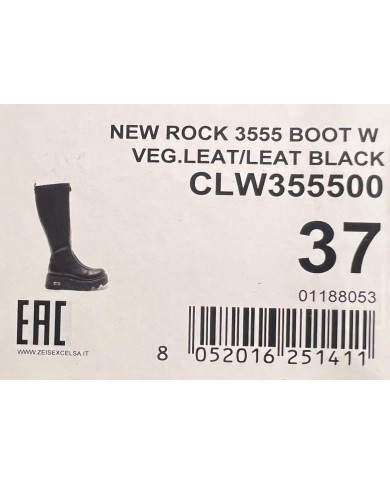 Stivale Donna Cult New Rock 3555 Boot W Leather Black