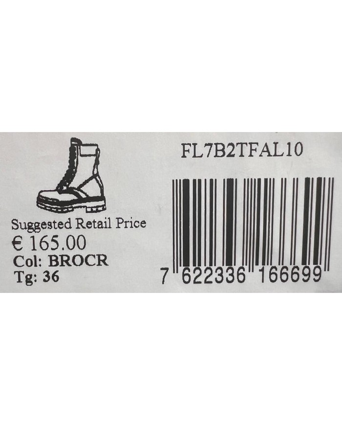 Anfibio Guess Donna Obetter 4G Logo Peony Leather Brown