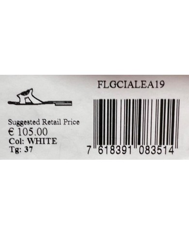 Ciabatta Donna Guess Ciella Sandalo G Logo Leather White