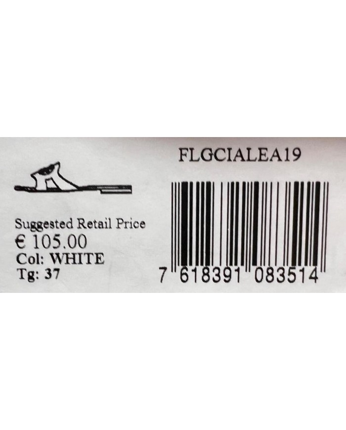 Ciabatta Donna Guess Ciella Sandalo G Logo Leather White