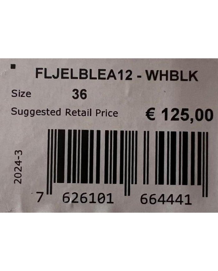 Sneaker Donna Unisex Guess Elba 4G Logo Leather White Black