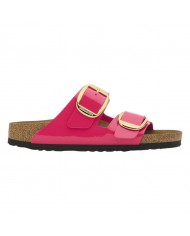 Sandalo Donna Birkenstock Arizona Big Buckle Patent Fuchsia Fusion