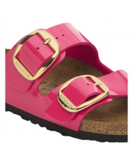 Sandalo Donna Birkenstock Arizona Big Buckle Patent Fuchsia Fusion