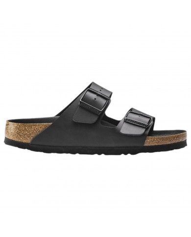 Sandalo Donna Birkenstock Unisex Uomo Arizona BS Triple Black Lather Black