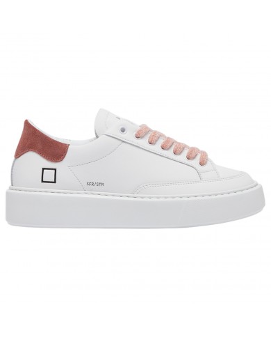 Sneaker Donna Date Sfera Calf Leather White Phard