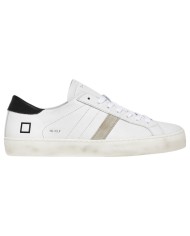 Sneaker Uomo Date Hill Low Calf Leather White Black
