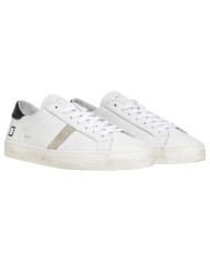 Sneaker Uomo Date Hill Low Calf Leather White Black
