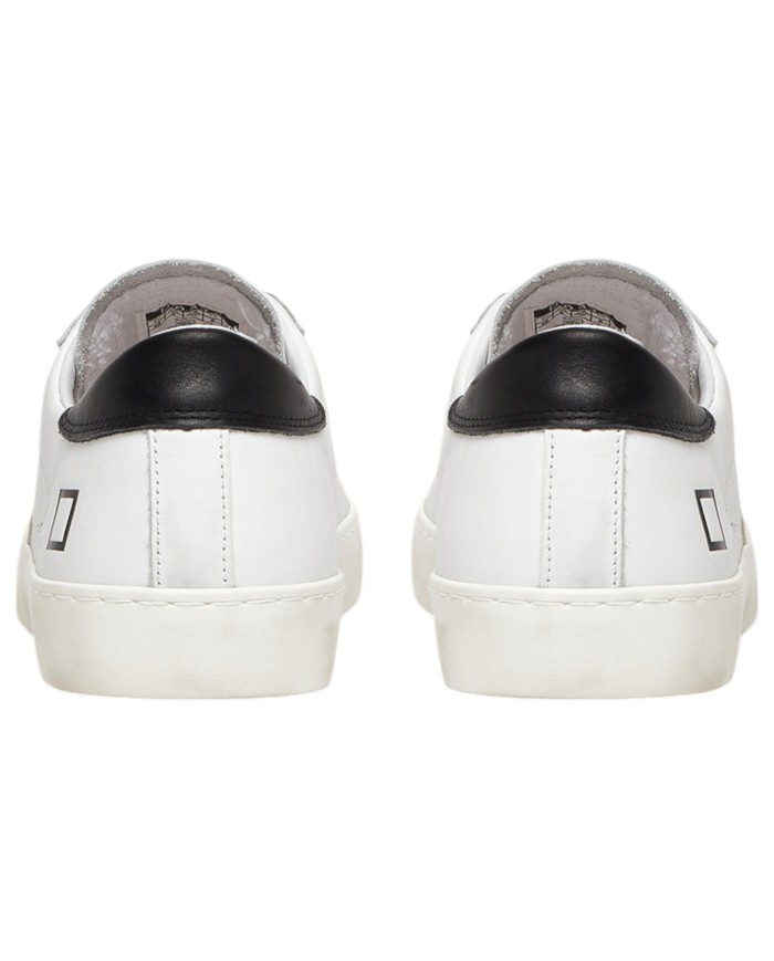 Sneaker Uomo Date Hill Low Calf Leather White Black