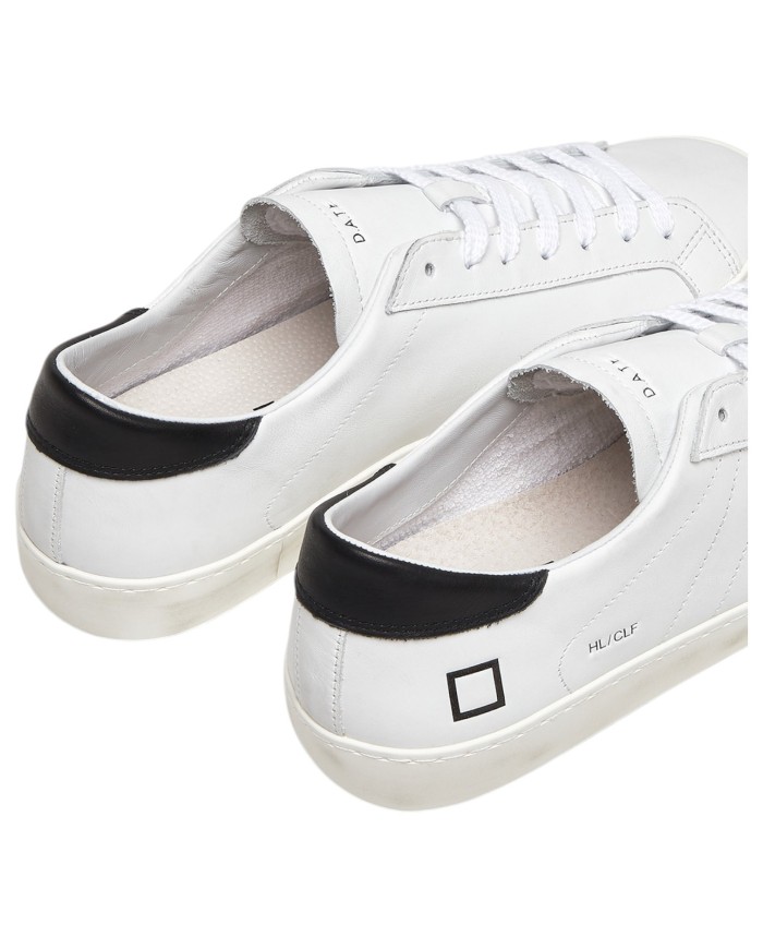 Sneaker Uomo Date Hill Low Calf Leather White Black