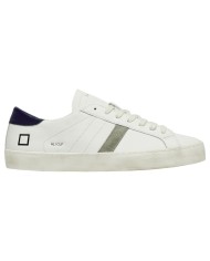 Sneaker Uomo Date Hill Low Calf Leather White Blue