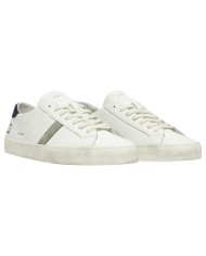 Sneaker Uomo Date Hill Low Calf Leather White Blue