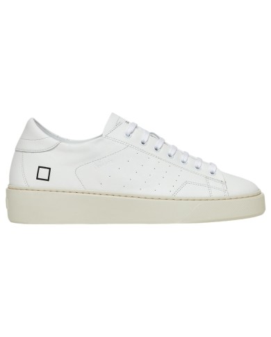 Sneaker Uomo Date Levante Calf Leather White