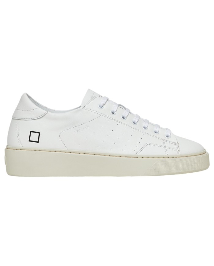 Sneaker Uomo Date Levante Calf Leather White