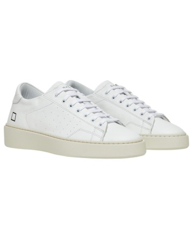 Sneaker Uomo Date Levante Calf Leather White