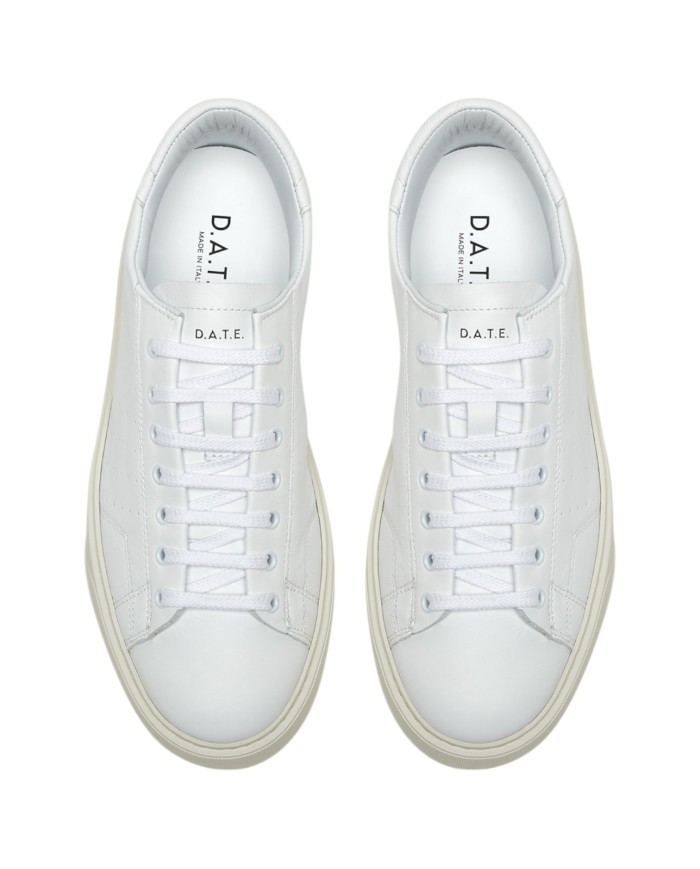 Sneaker Uomo Date Levante Calf Leather White