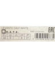 Sneaker Uomo Date Levante Calf Leather White