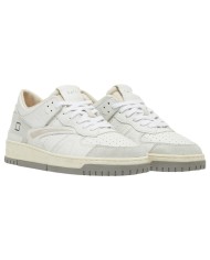Sneaker Uomo Date Torneo Vintage Calf Leather White