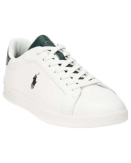 Sneaker Uomo Polo Ralph Lauren Heritage Court II SK LTL Leathe White Green