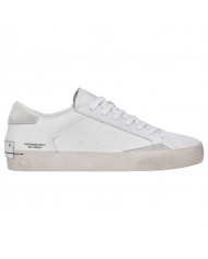 Sneaker Uomo Crime London Distressed White Leather White