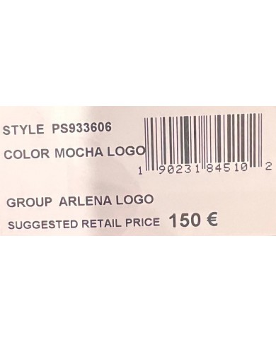 Borsa A Mano Donna Guess Arlena Tracolla Micro 4G Logo Peony Leather Mocha