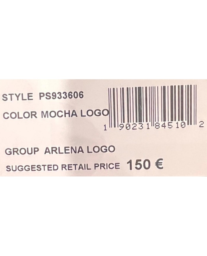 Borsa A Mano Donna Guess Arlena Tracolla Micro 4G Logo Peony Leather Mocha