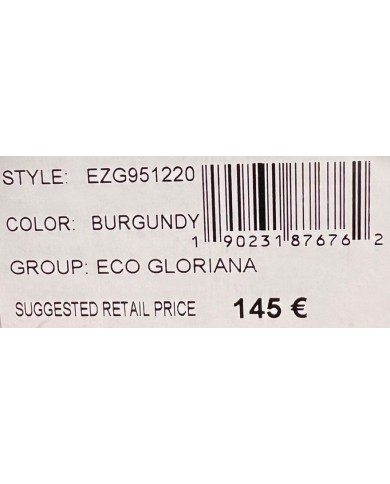 Borsa A Mano Donna Guess Eco Gloriana Tracolla Saffiano Leather Burgundy