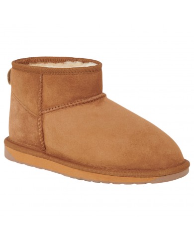 Stivale Donna Emu Australia Stinger Micro Ultra Mini  Montone Chestnut