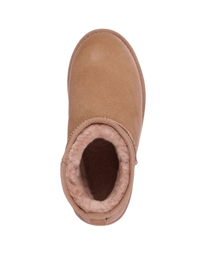 Stivale Donna Emu Australia Stinger Micro Ultra Mini  Montone Camel