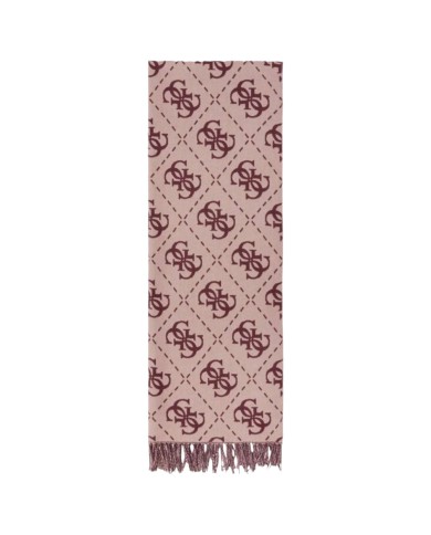 Sciarpa Guess Donna Nolana 4G Maxi Logo 70 x 190 Grape Rose