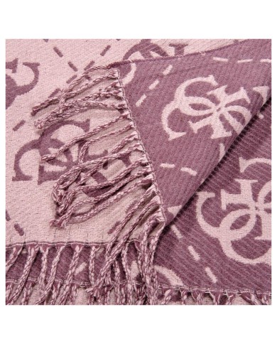 Sciarpa Guess Donna Nolana 4G Maxi Logo 70 x 190 Grape Rose