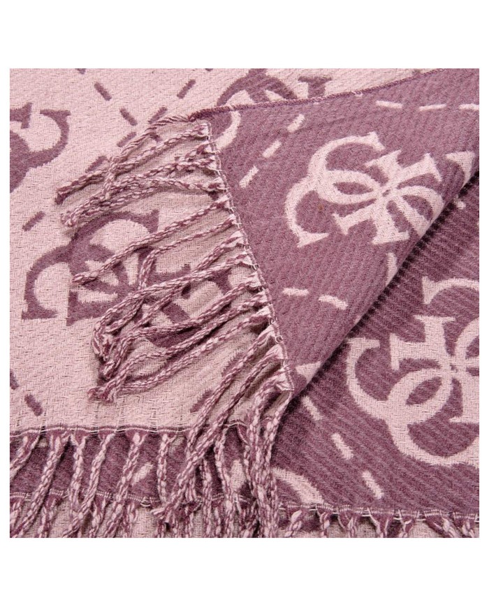 Sciarpa Guess Donna Nolana 4G Maxi Logo 70 x 190 Grape Rose