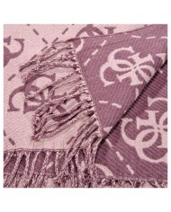 Sciarpa Guess Donna Nolana 4G Maxi Logo 70 x 190 Grape Rose
