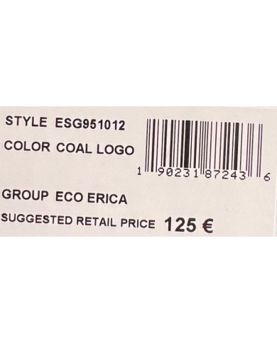 Borsa A Spalla Donna Guess Eco Erica Tracolla 4G Logo Leather Coal