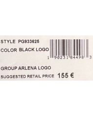 Shopper Donna Guess Arlena Micro 4G Logo Peony Leather Black