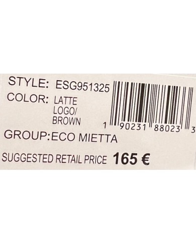 Shopper Donna Guess Eco Mietta G Logo Leather Latte